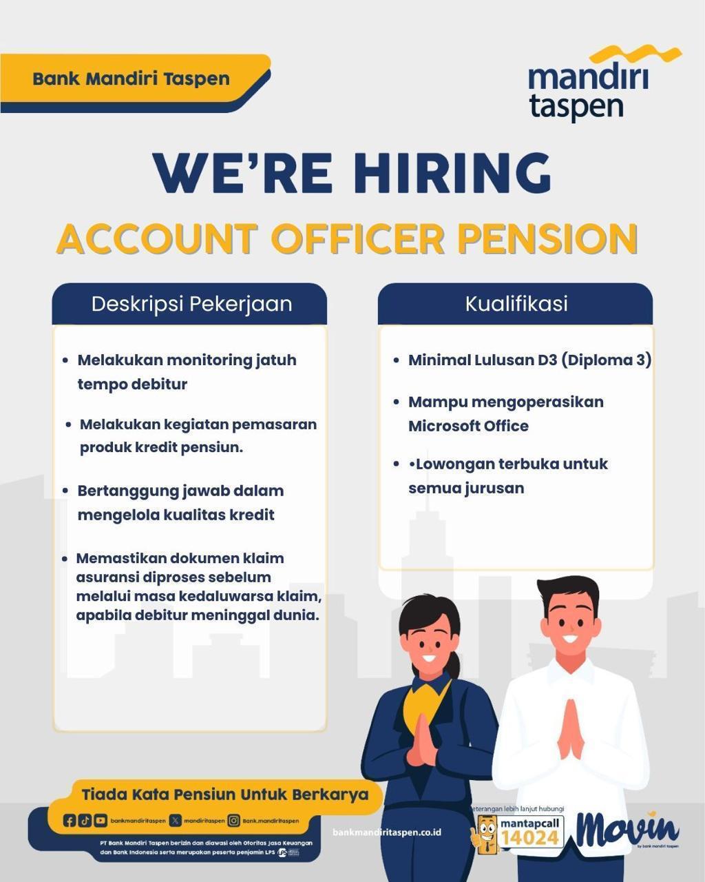 ACCOUNT OFFICER PENSION