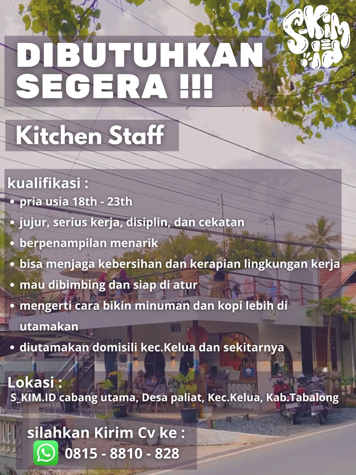 Lowongan Kitchen Staff