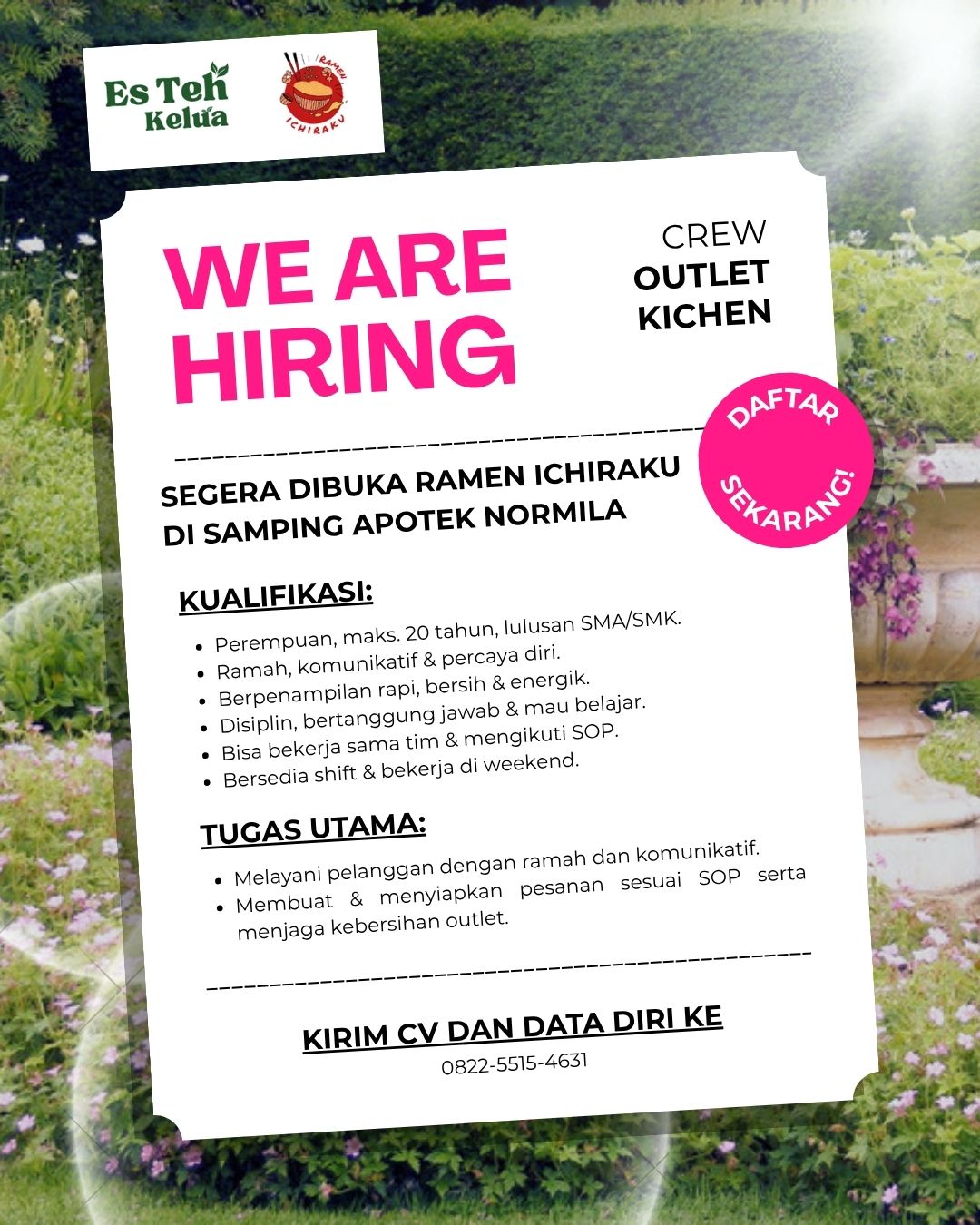 CREW OUTLET KITCHEN