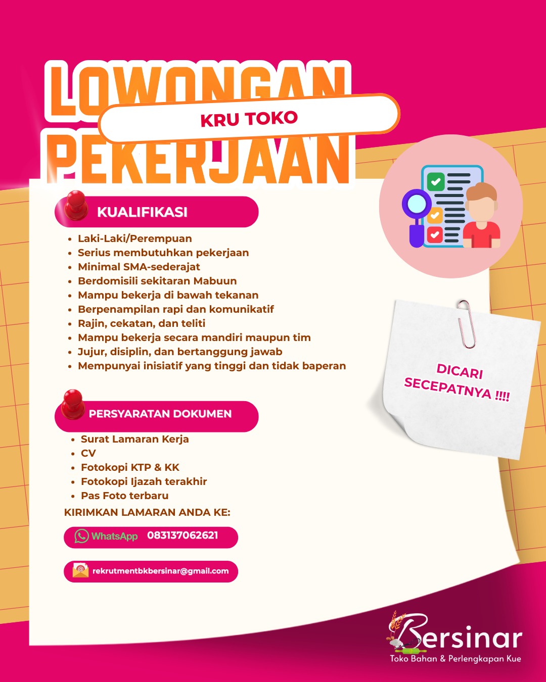 Kru Toko Bersinar