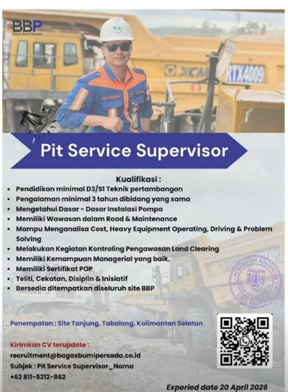 PIT SERVICE SUPERVISOR